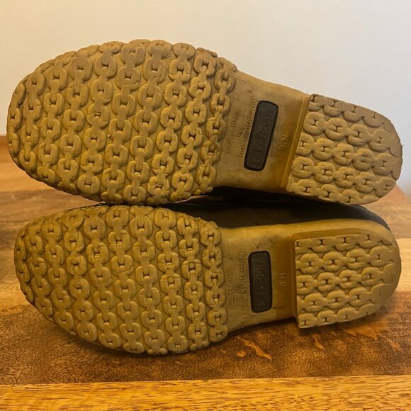 L.L.Bean Bean Boot 7" Strap Buckle Lounger style - Picture 6 of 7